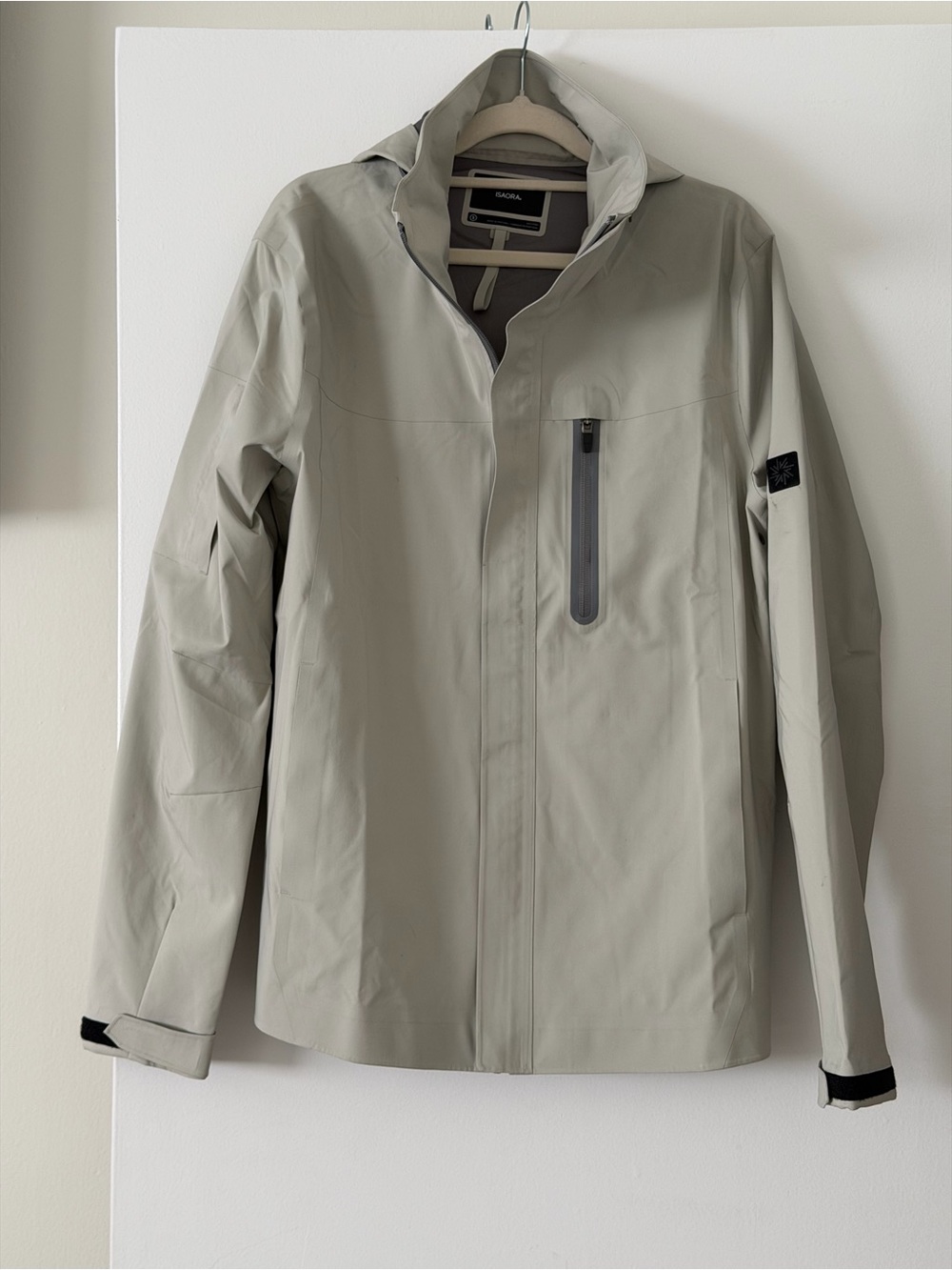 ISAORA WetworkerTech 3L Field Jacket in Light Grey - Size S